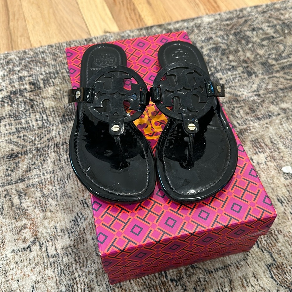 Tory Burch black sandals